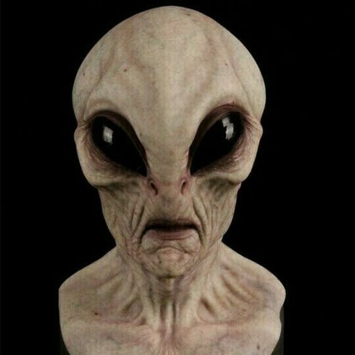 Masque d'extraterrestre réaliste pour Halloween