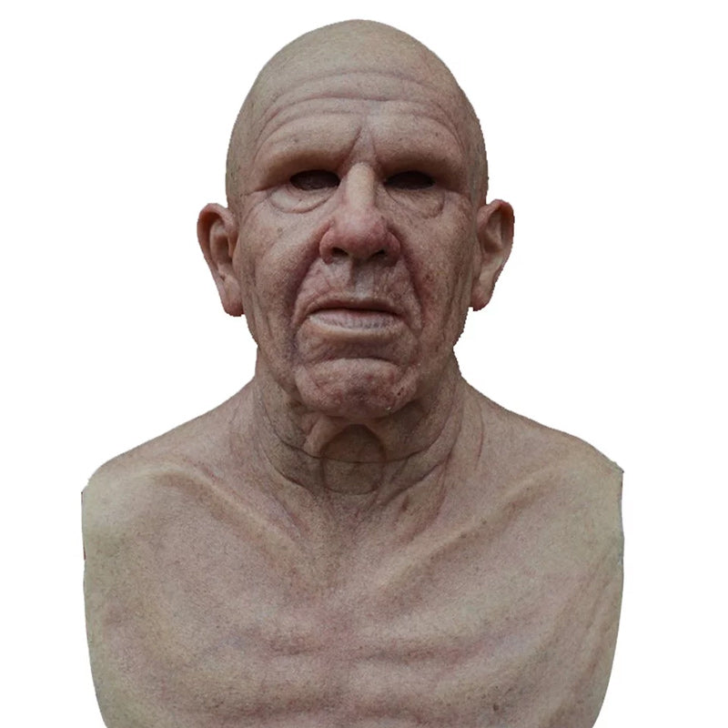Masque d'Halloween en latex réaliste