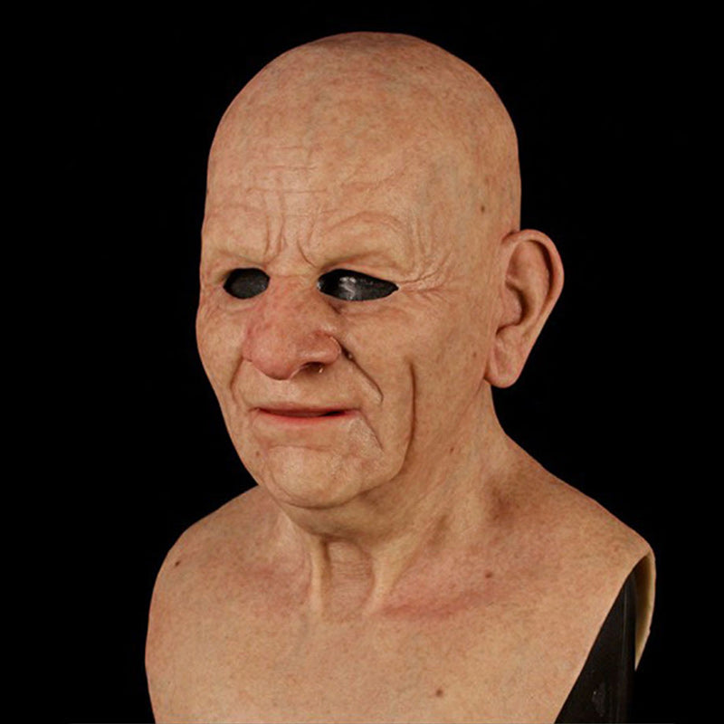 Masque d'Halloween en latex réaliste