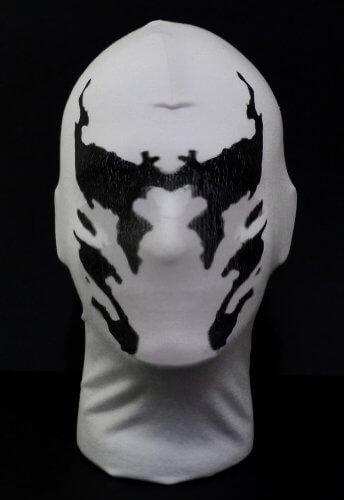 Masque de Rorschach mobile à taches d'encre
