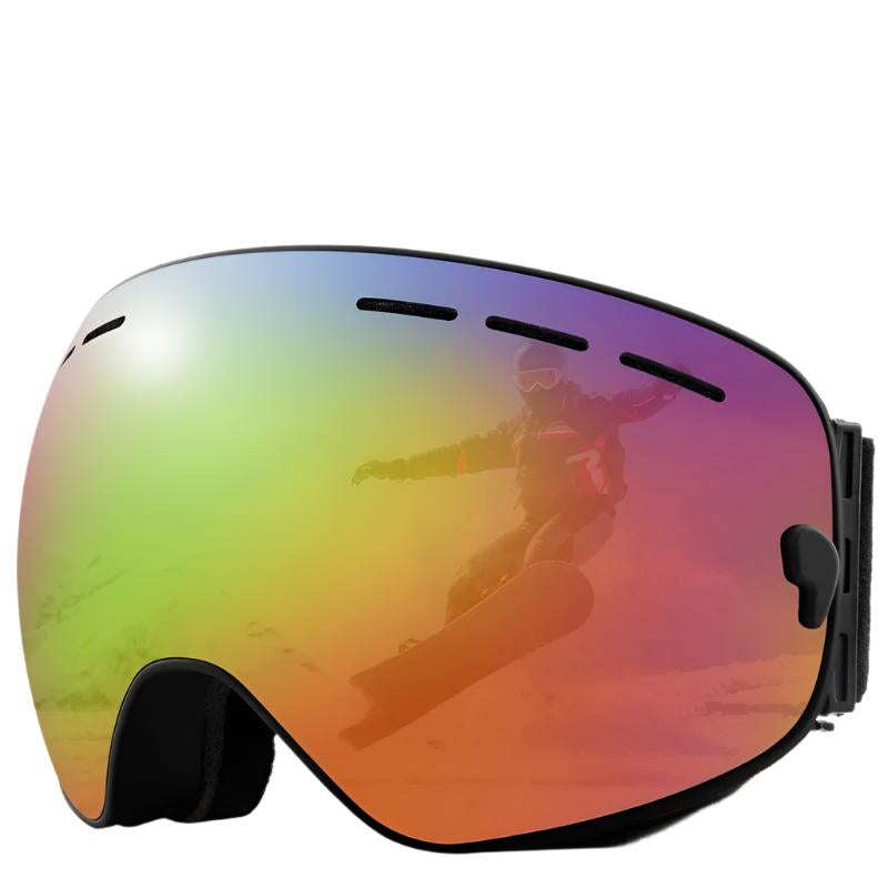Masque de ski à double vitrage anti-buée