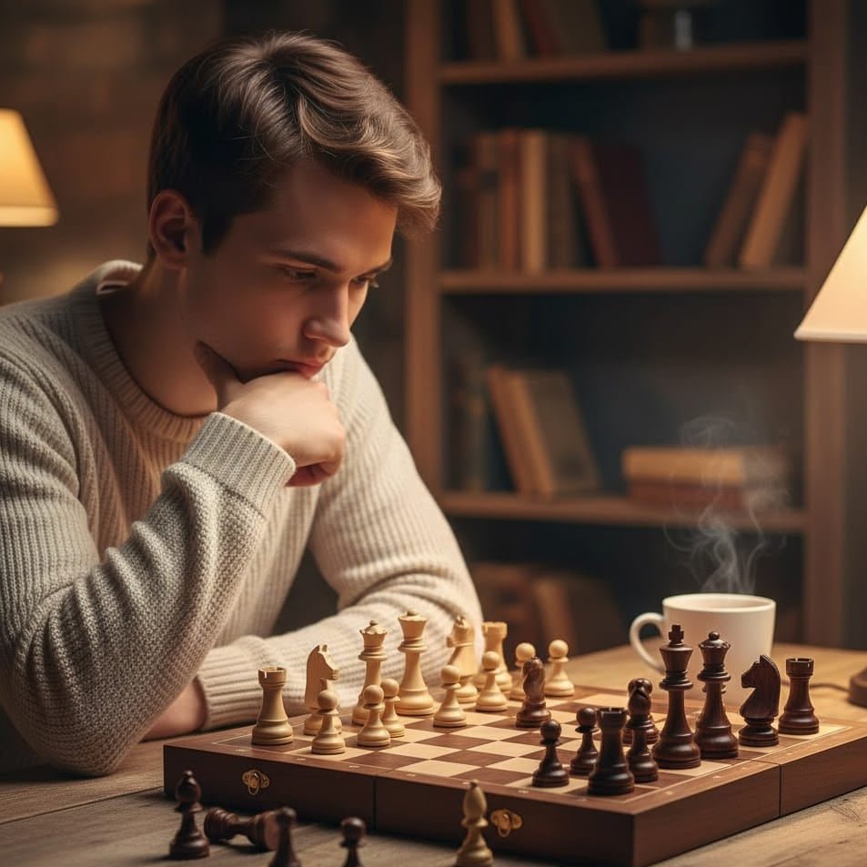 MASTERFOLD – Premium wooden chess set with durable solid wood pieces