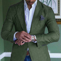 Blazer elegante de lana para hombre