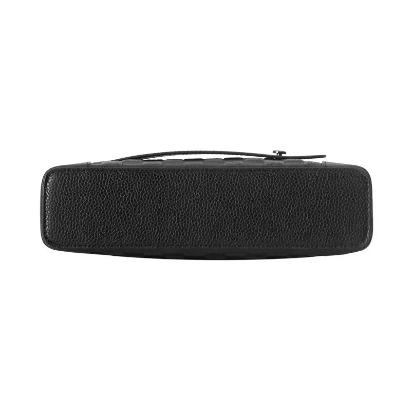 Men’s Leather Handbag with Fingerprint Lock – Anti-Theft Clutch & Wallet