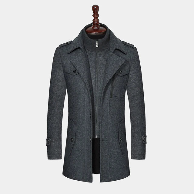 Men's Wool Winter Coat