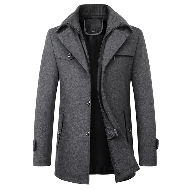 Men's Wool Winter Coat