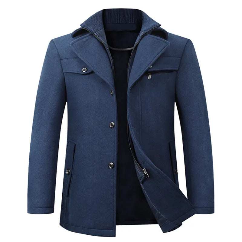 Men's Wool Winter Coat
