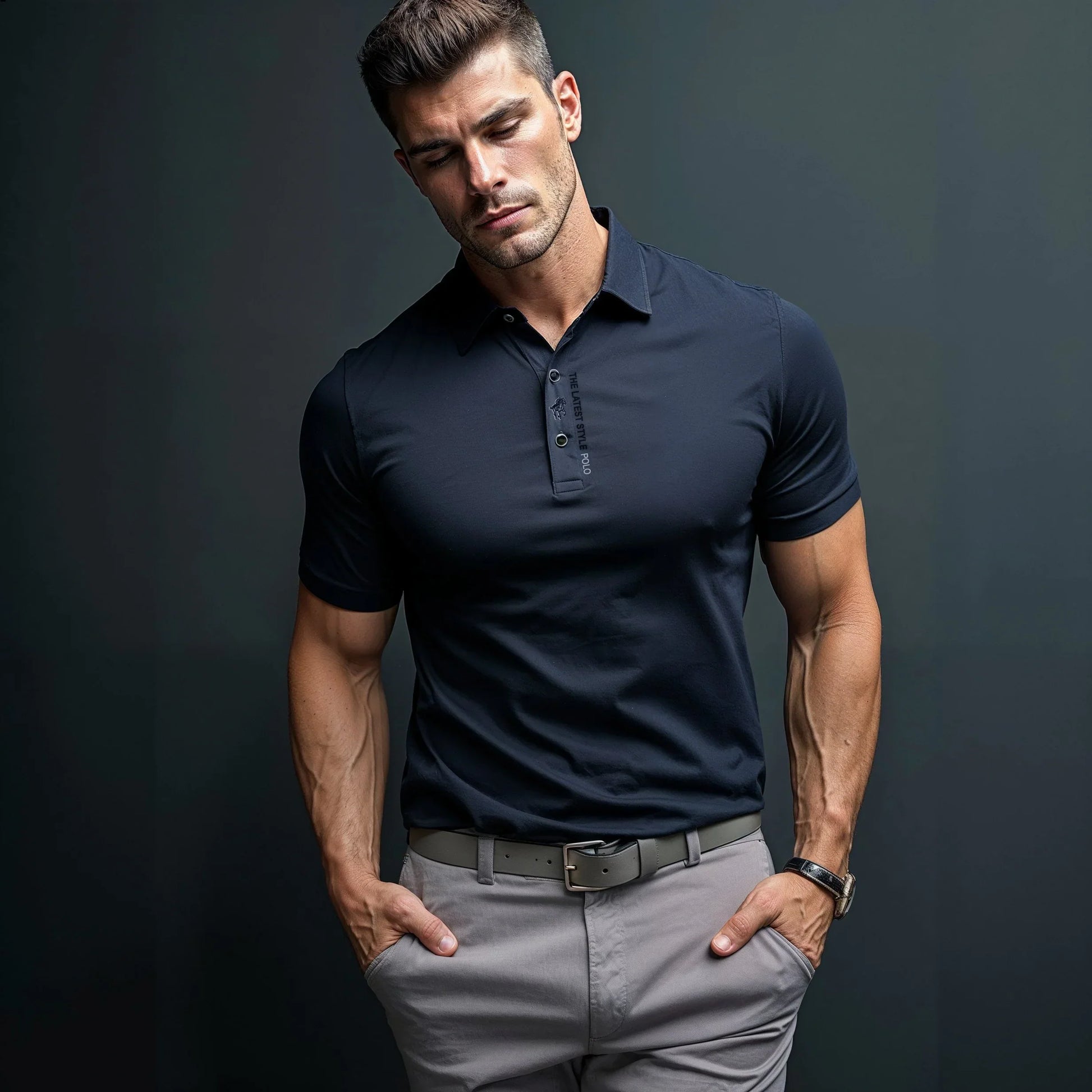 Men's Wrinkle-Free Polo Shirt
