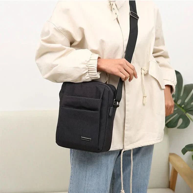 METROSAFE – Waterproof Men's Shoulder Bag with Anti-Theft Design