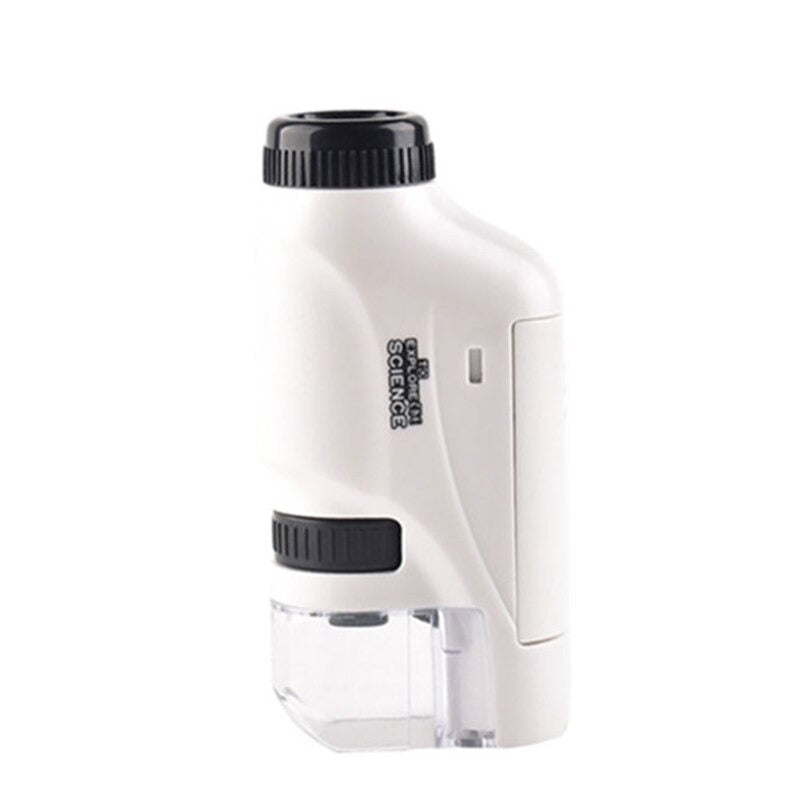 Microscope LED de poche pour enfants curieux