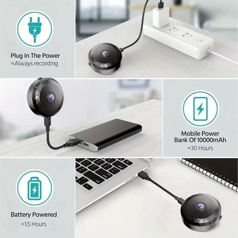 Mini caméra WiFi discrète 1080P HD