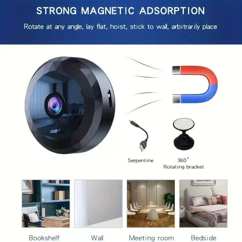 Mini caméra WiFi discrète 1080P HD