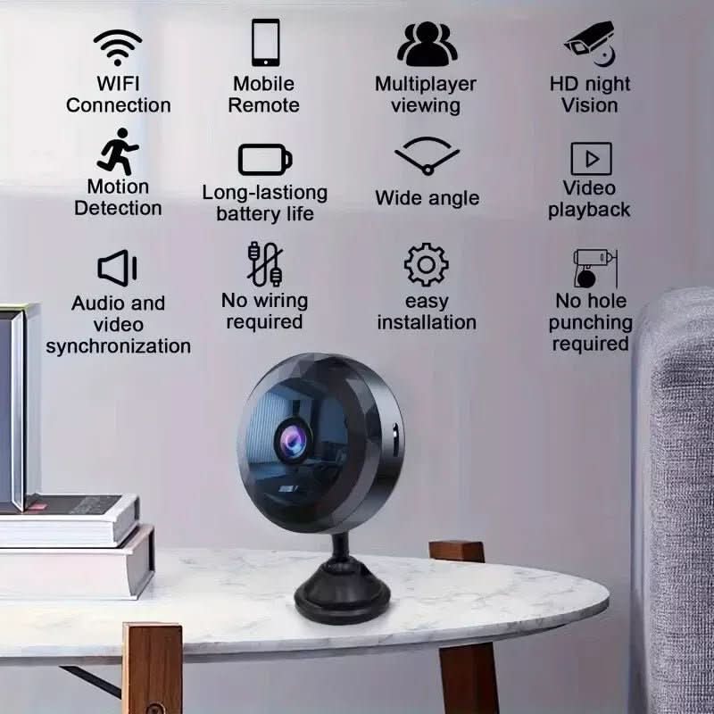 Mini caméra WiFi discrète 1080P HD