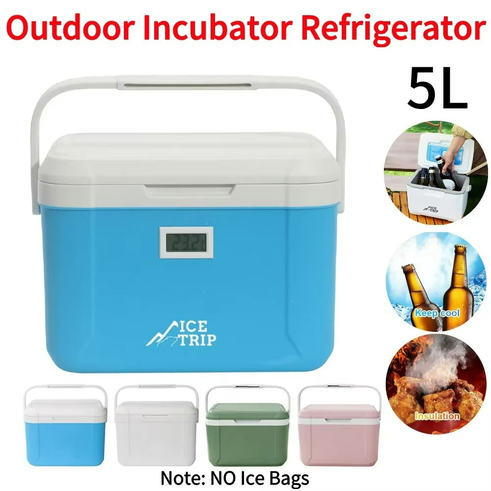Mini-glacière portable pour voiture et camping – design compact