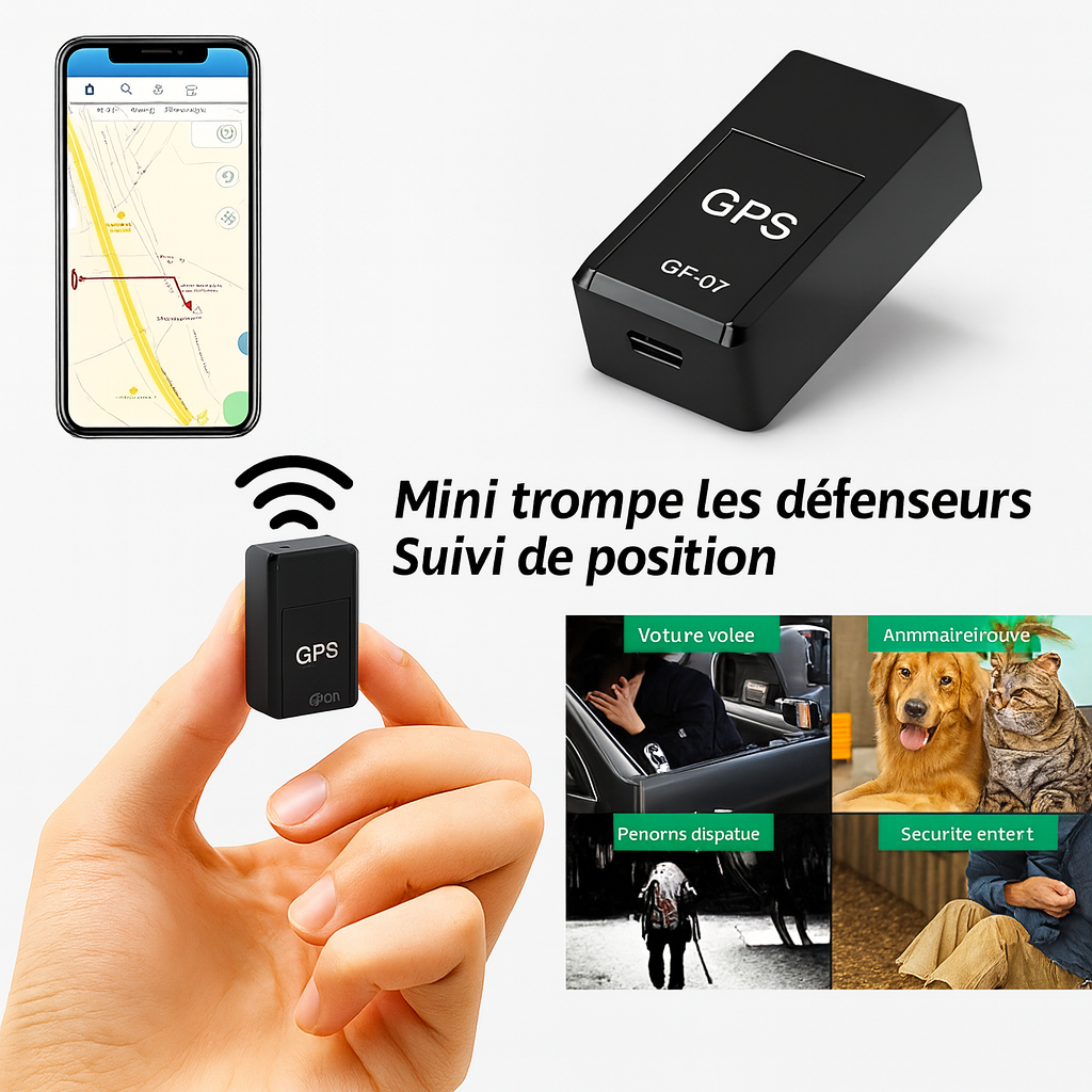 Mini Magnetic GPS Tracker - Worldwide Range