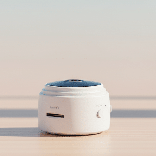 MINICAM 1080P - Compact security camera with night vision & app control