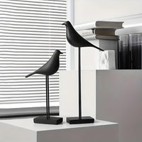Figuritas decorativas minimalistas de pájaros