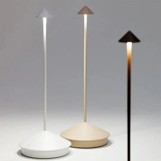 Minimalist LED Table Lamp - Waterproof & Dimmable Cordless Lighting