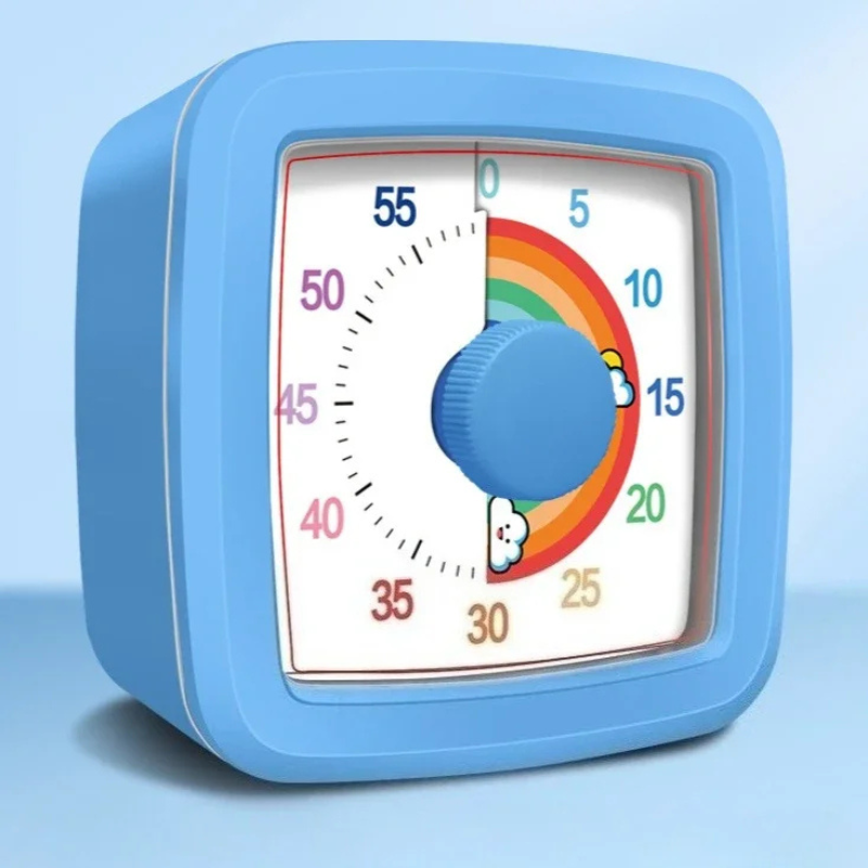 Minuteur visuel pour enfants avec compte à rebours pour la concentration et les routines