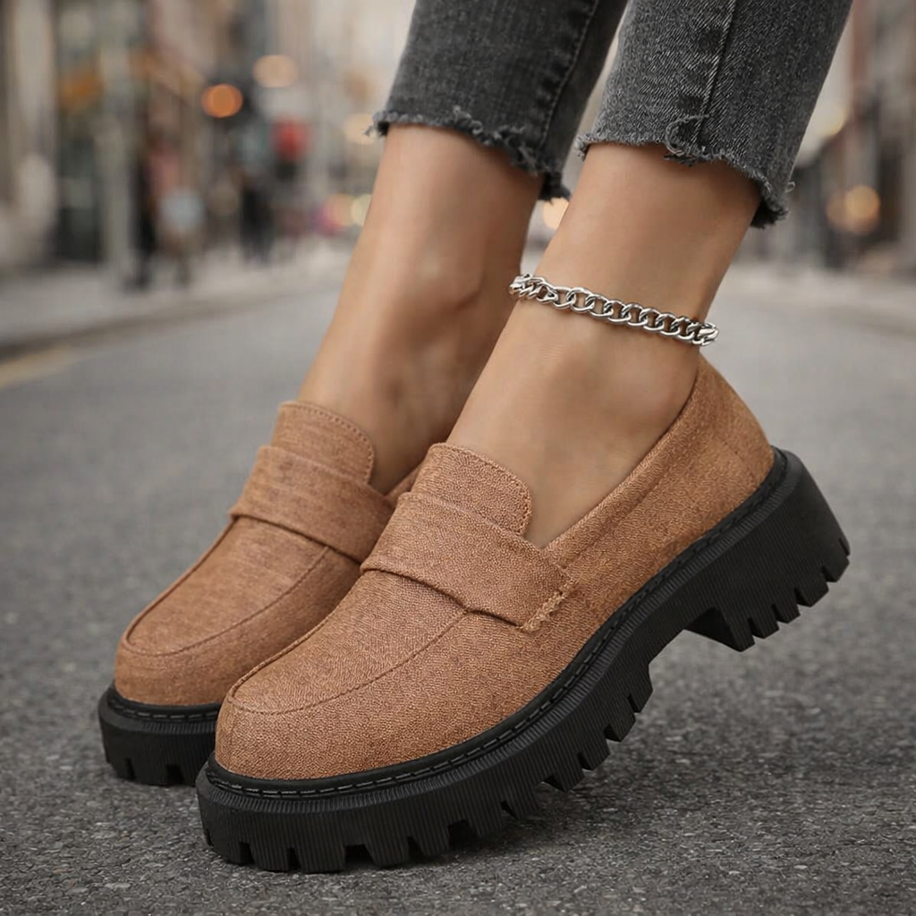 Mocassins à plateforme