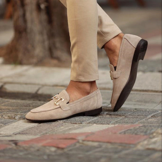 Mocassins avec détail mors