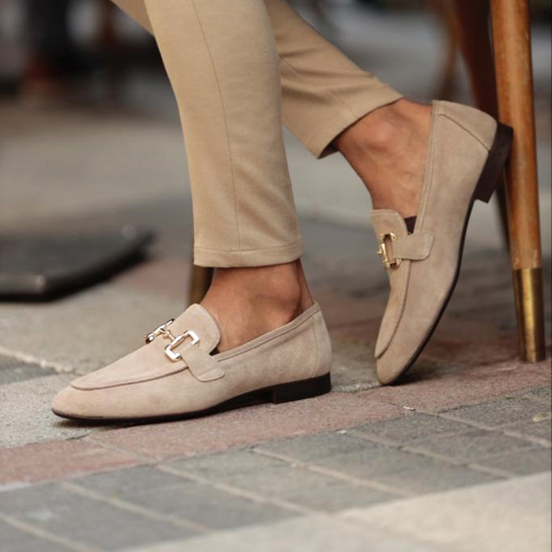 Mocassins avec détail mors