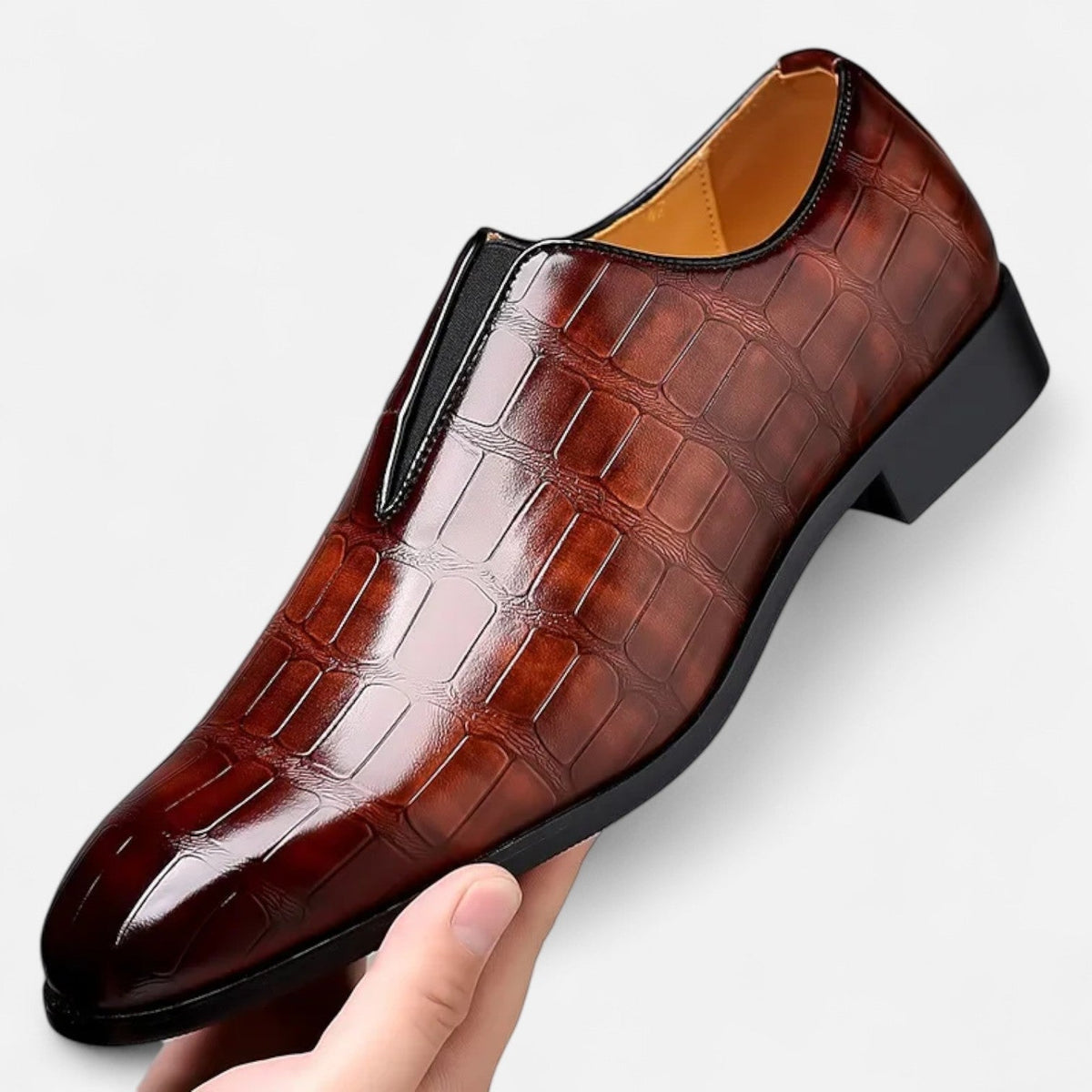 Mocassins classiques en cuir pour homme – Élégance intemporelle et confort sophistiqué
