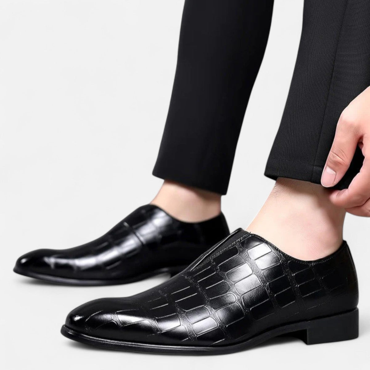 Mocassins classiques en cuir pour homme – Élégance intemporelle et confort sophistiqué