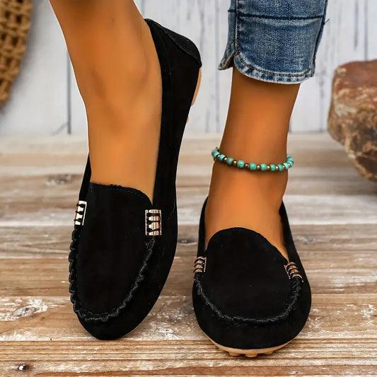 Mocassins femme décontractés sans lacets – respirants et stylés