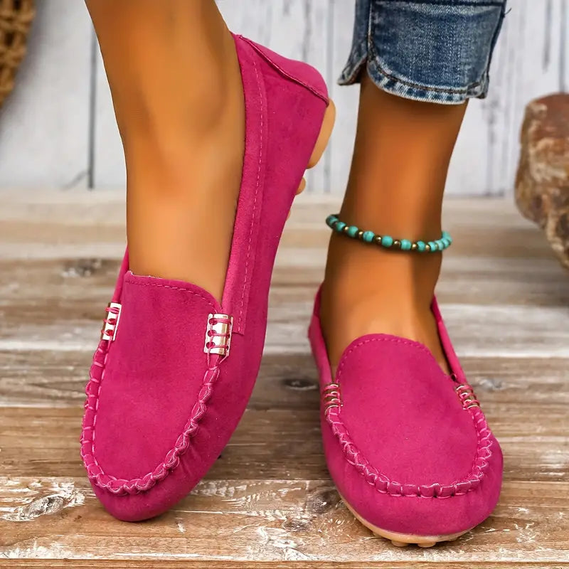 Mocassins femme décontractés sans lacets – respirants et stylés