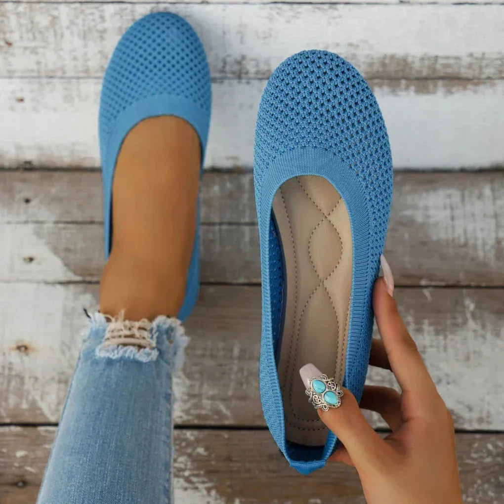 Mocassins femme sans talon pour l'été