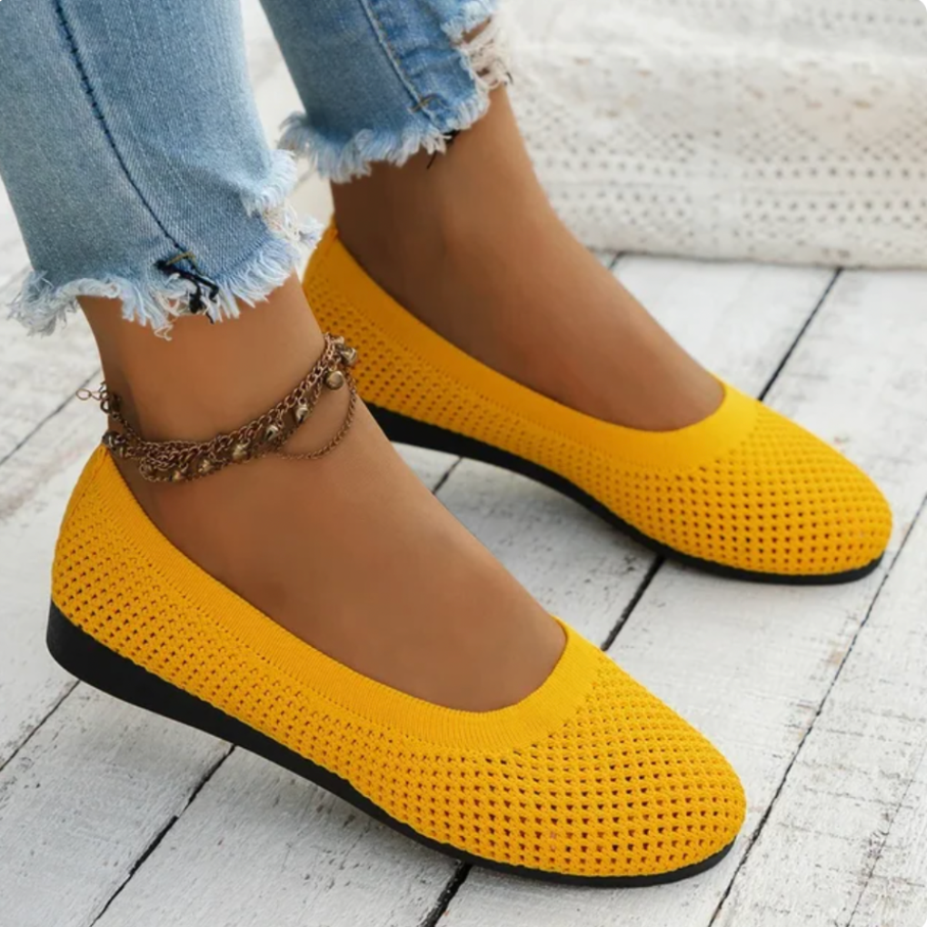 Mocassins femme sans talon pour l'été