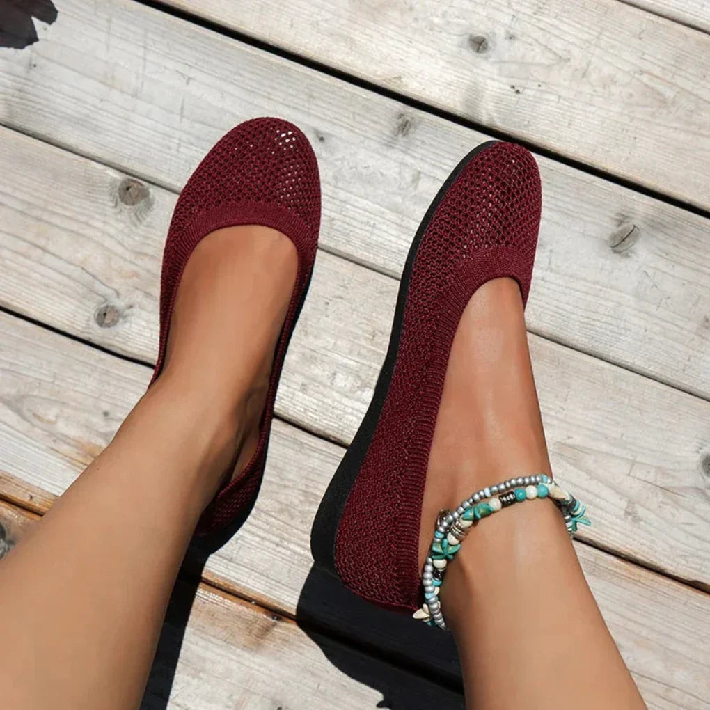 Mocassins femme sans talon pour l'été
