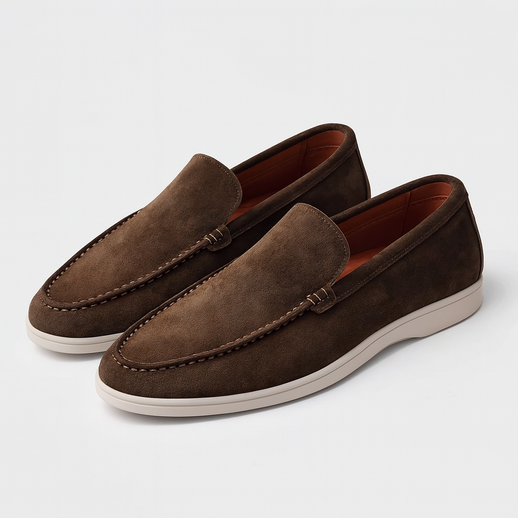 Mocassins italiens de luxe pour l'automne