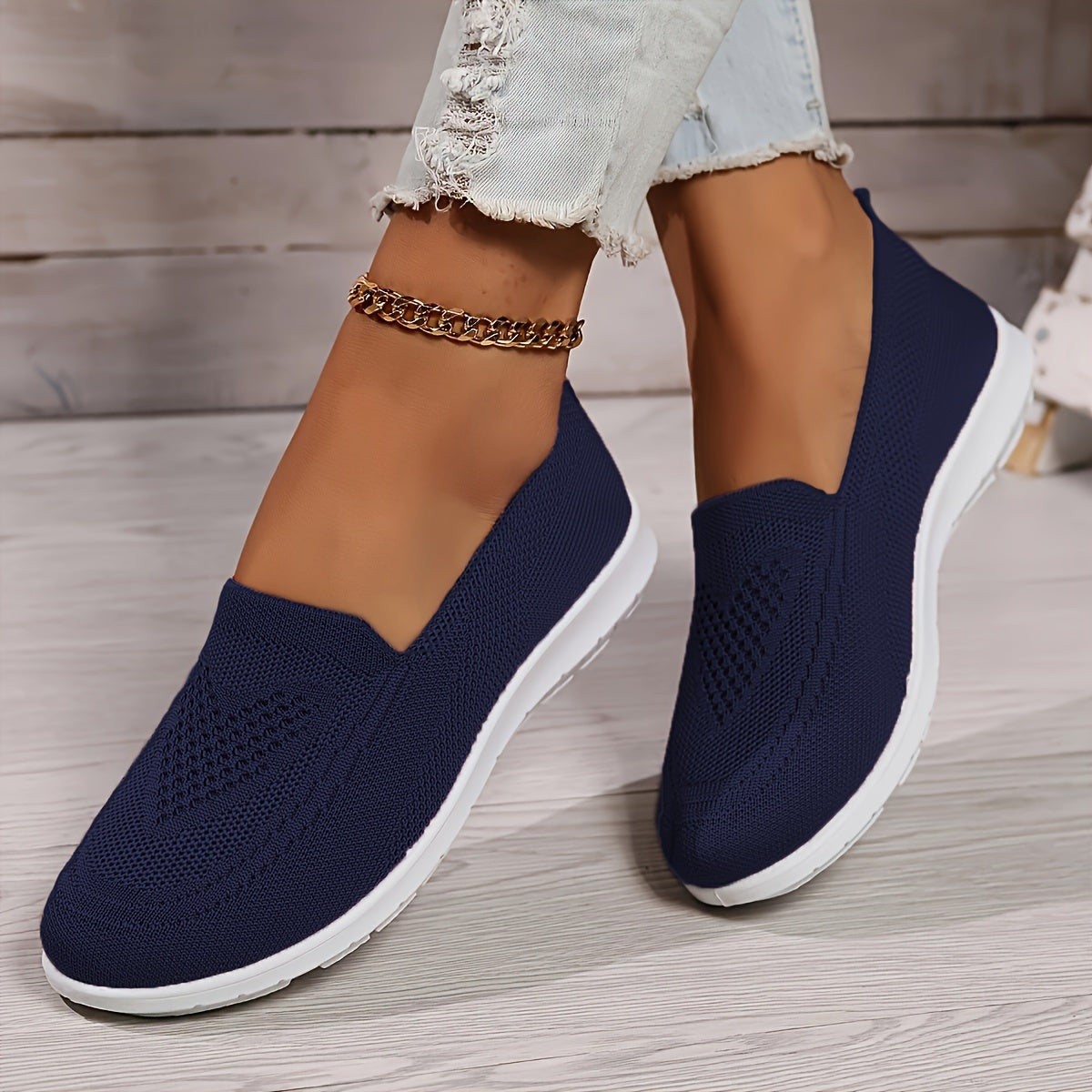 Mocassins orthopédiques pour femme - noir