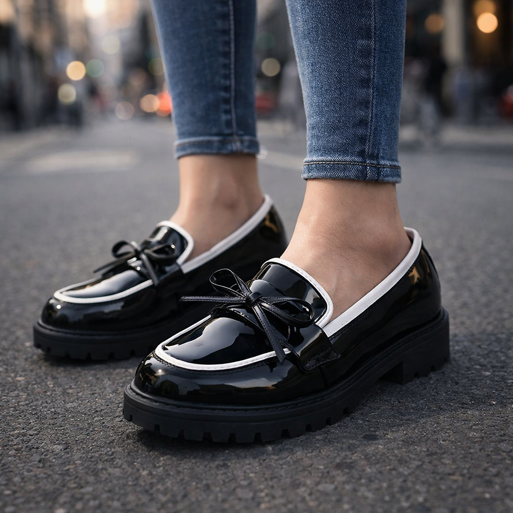 Mocassins penny brillants