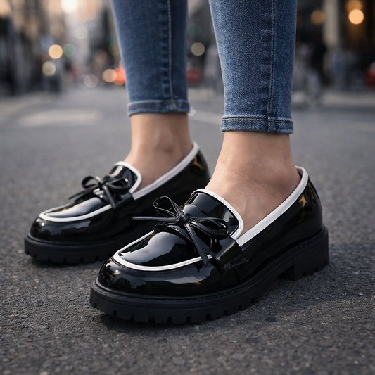 Mocassins penny brillants