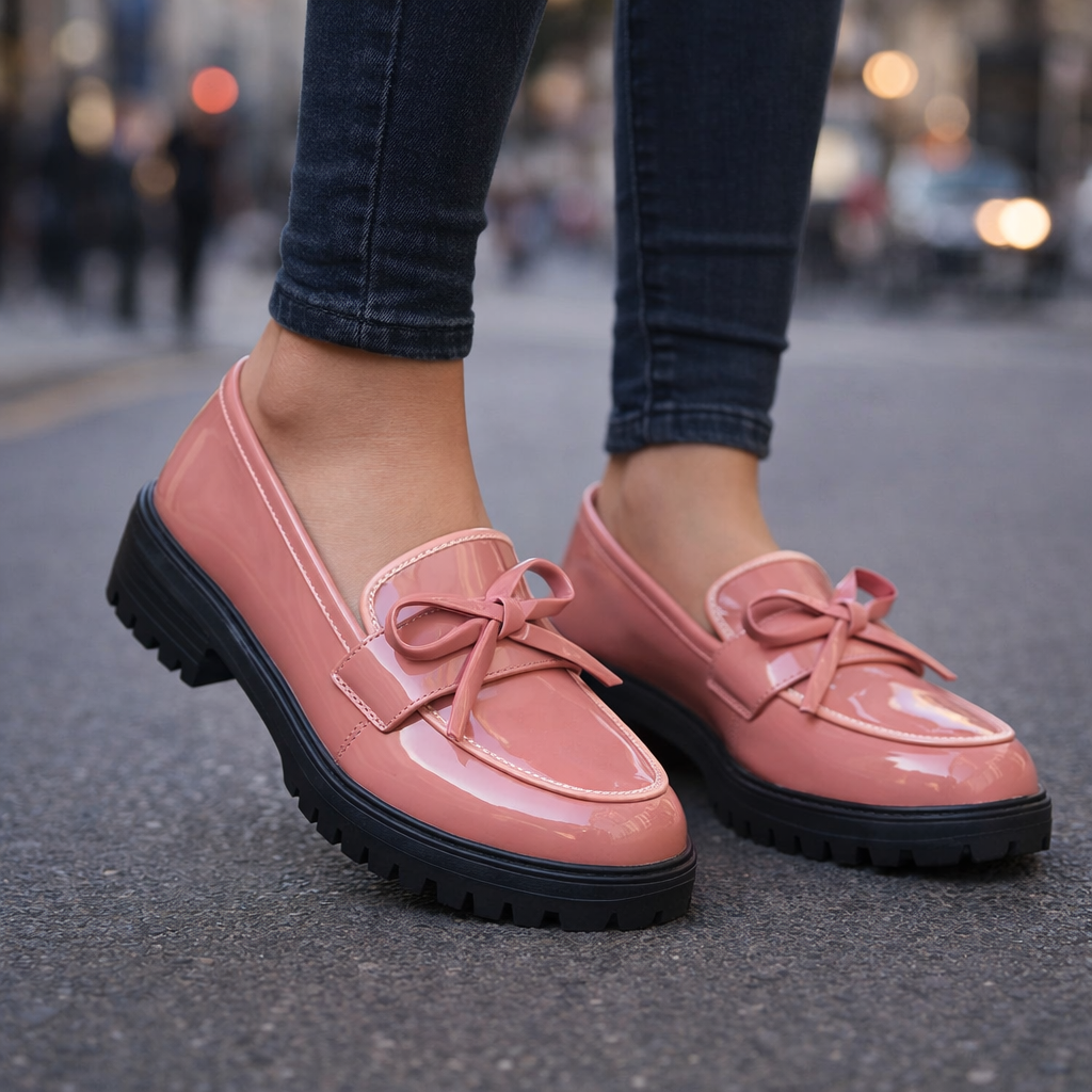 Mocassins penny brillants