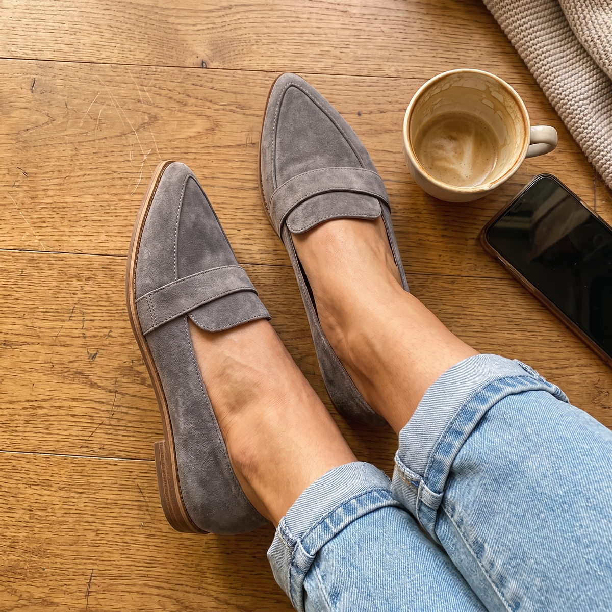 Mocassins rembourrés pour femme | Chaussures du quotidien d'inspiration italienne