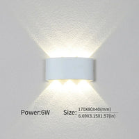 Iluminación moderna, interior o exterior: la versátil luz de pared LED