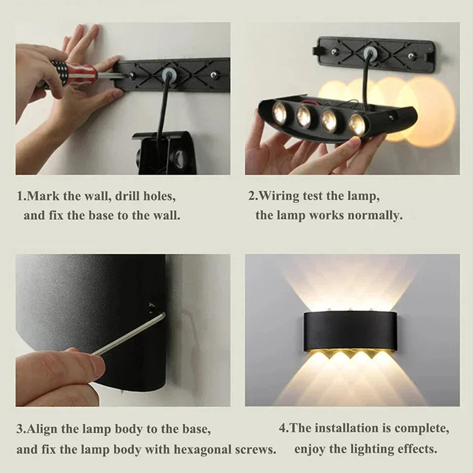 Modern Lighting, Indoor or Outdoor: The Versatile LED Wall Light