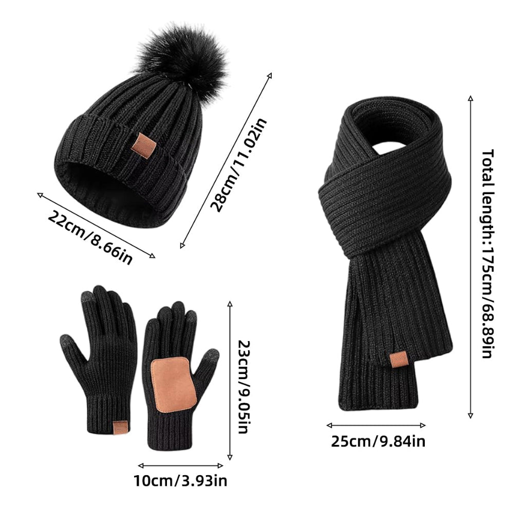 MODUNET – Stylish 3-in-1 Winter Set for Cold Days