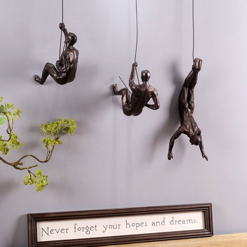 MONORA – Handmade Climbing Wall Sculpture Made of Synthetic Resin