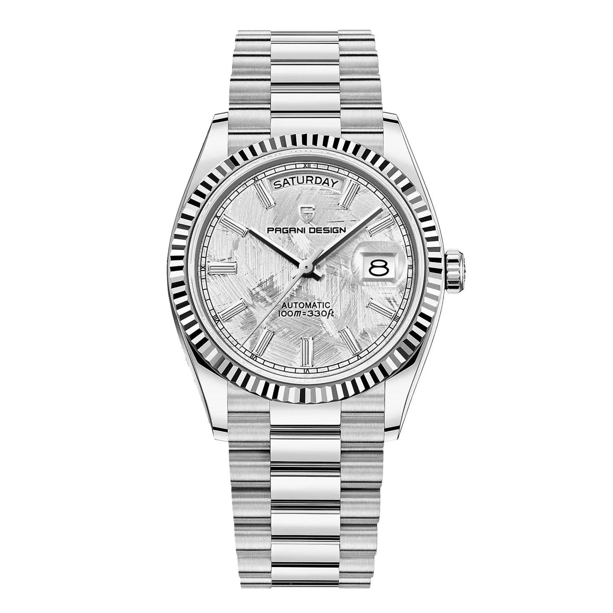 Montre automatique élégante pour homme avec affichage de la date