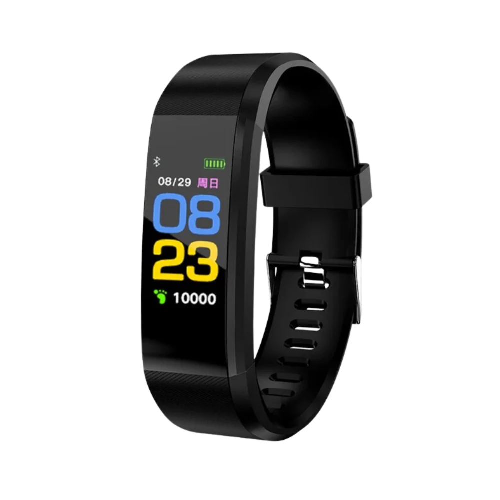 Montre connectée adaptée aux séniors avec fonctionnalités de suivi de la santé