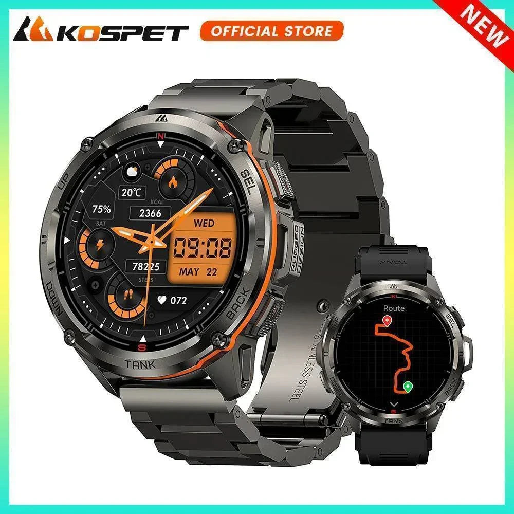 Montre connectée AMOLED GPS T3 Ultra - Traqueur de fitness robuste