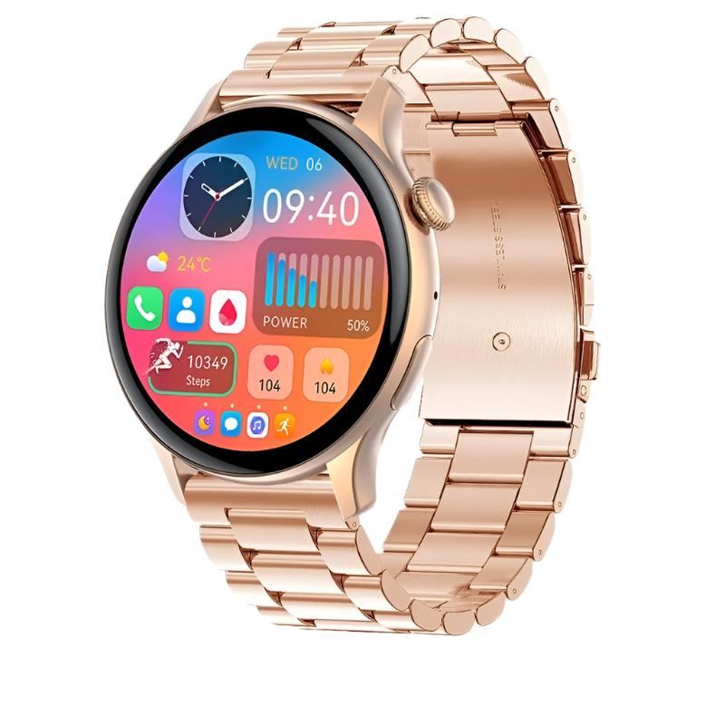 Montre connectée AMOLED pour femme