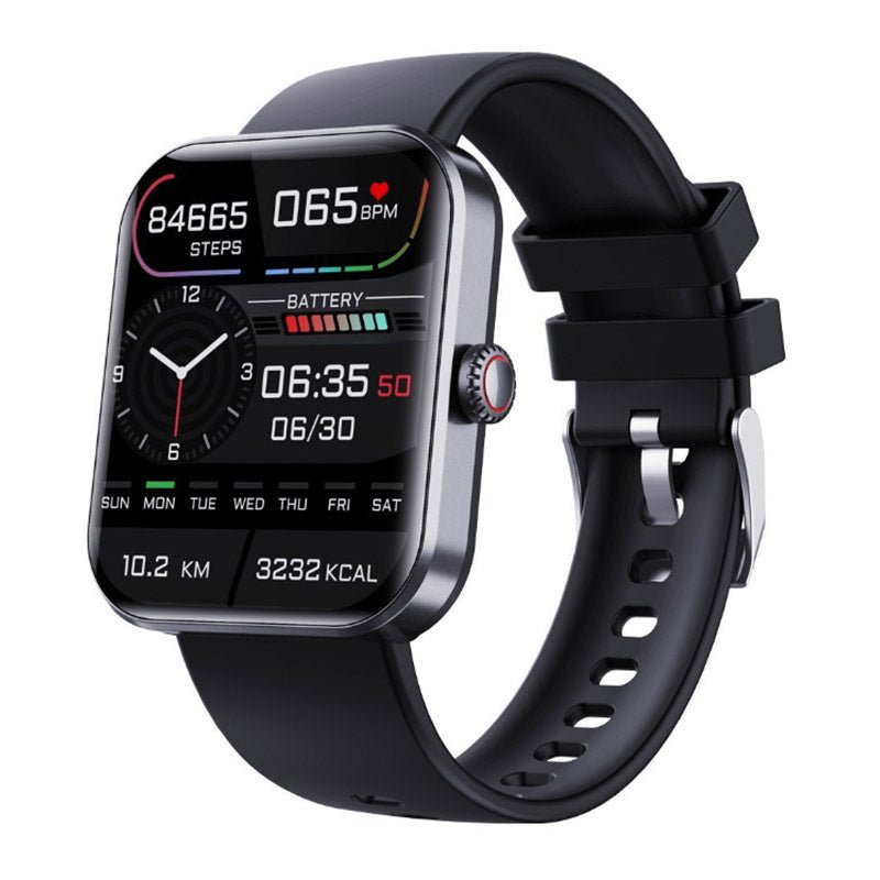 Montre connectée avec suivi de la santé, mesure de la glycémie, suivi de l'activité physique et écran tactile couleur