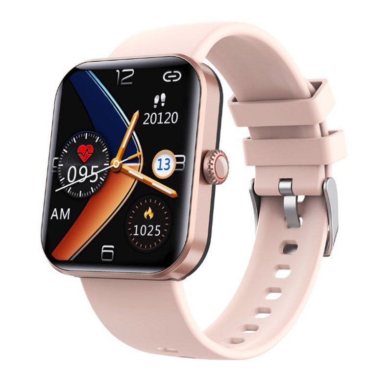 Montre connectée avec suivi de la santé, mesure de la glycémie, suivi de l'activité physique et écran tactile couleur