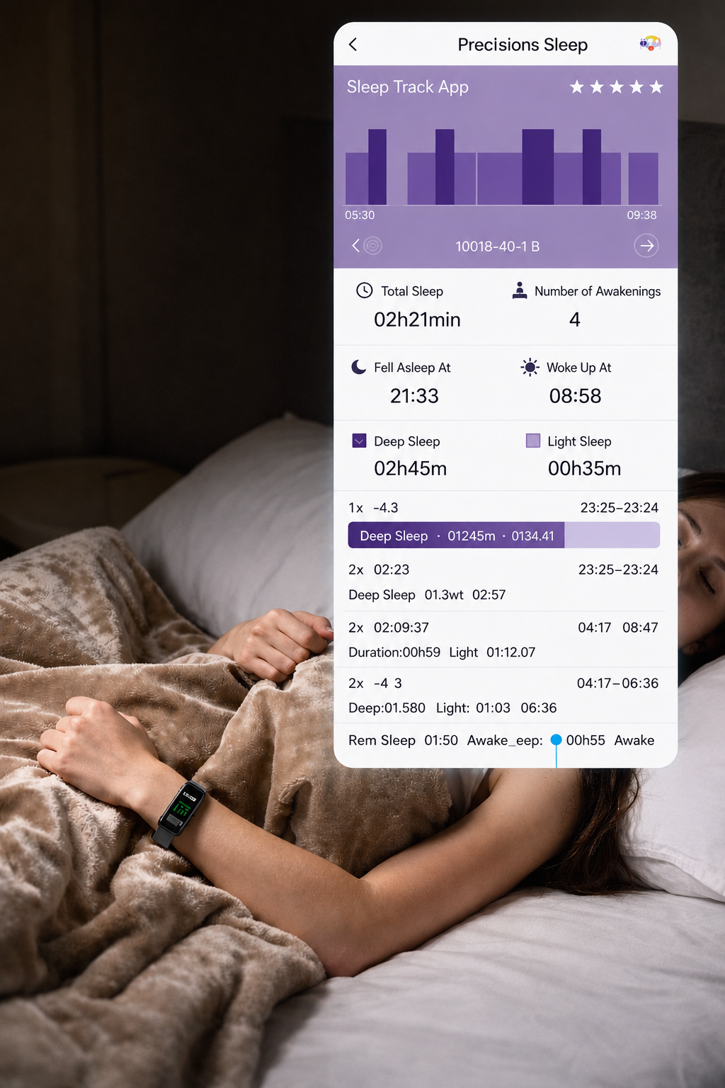 Montre connectée avec suivi de santé, ECG, tension artérielle et suivi du sommeil